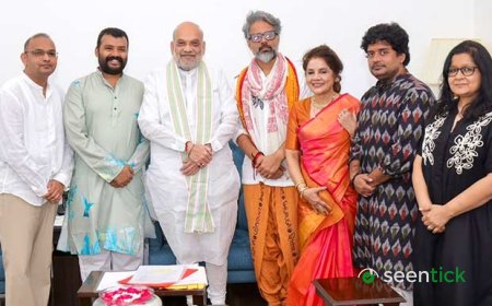 Hanuman Ansh team meets Home Minister Amit Shah in New Delhi