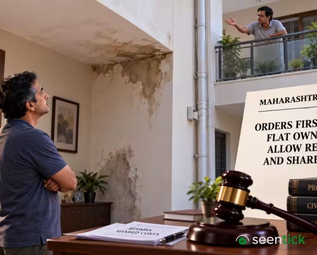His flat faced water leaks for 8 years; court orders neighbour to allow repairs