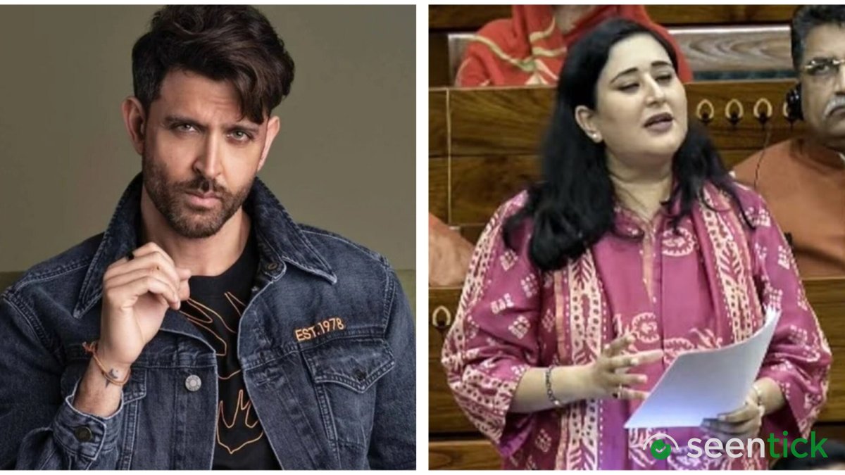 Hrithik Roshan reacts to BJP MP Bansuri Swaraj's suggestion to singing Vande Mataram to smash the patriarchy