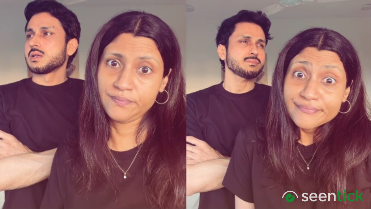 Konkona Sen Sharma shares playful video with Amol Parashar on his birthday, fans call it a ‘hard launch’