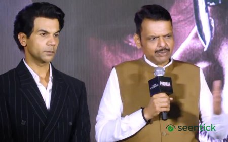 Maharashtra CM Devendra Fadnavis praises Rajkummar Rao at Prahaar trailer launch, says film is not 'mere entertainment'