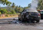 Mercedes drags motorist 2 km in South Goa before bursting into flames