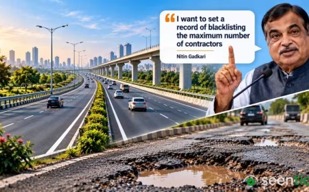 Nitin Gadkari: ‘I want to set record’ for blacklisting maximum contractors for poor work