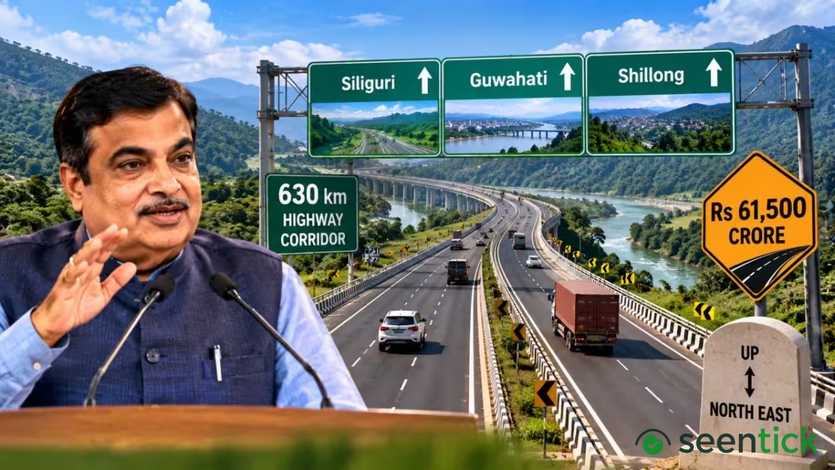 Nitin Gadkari: Rs 61,500 crore, 630-km highway to link Siliguri, Guwahati, Shillong