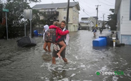Nor'easter storm brings coastal flooding, as New York and New Jersey declare emergency