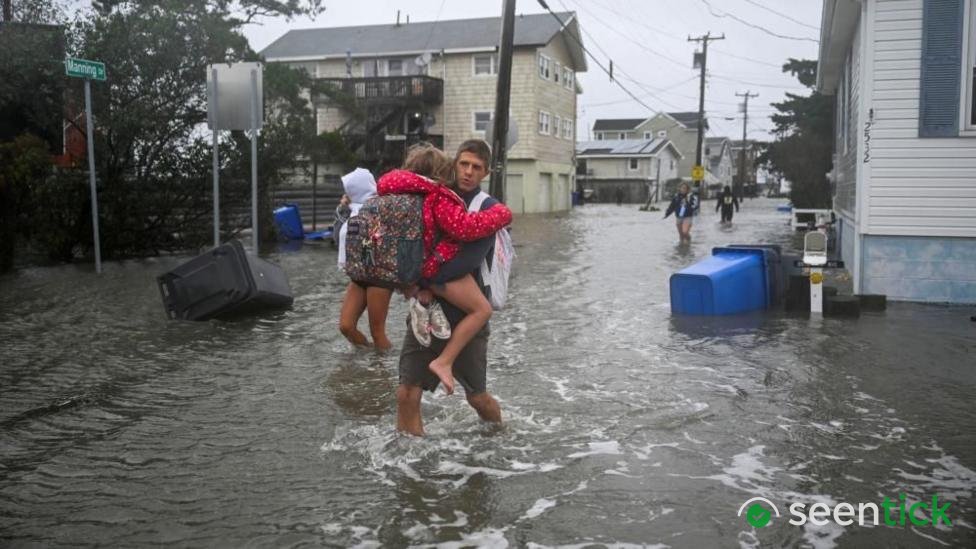 Nor'easter storm brings coastal flooding, as New York and New Jersey declare emergency