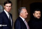 US Envoy Steve Witkoff Meets Ukrainian President Zelensky at Saint Sophia Cathedral
