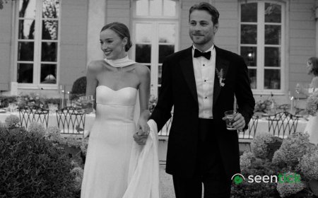 Phoebe Dynevor posts 1st pictures from her Provence wedding to ‘best friend’ Cameron Fuller; he calls her ‘wifey’