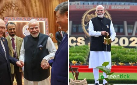 PM Modi holds hands with Putin and Xi: 7 unmissable photos from BRICS Summit 2026 in Delhi