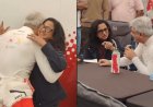 Radhika Sarathkumar catches up with ‘handsome’ Ajith Kumar before Le Mans race; hangs out with Trisha Krishnan