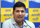 Raghav Chadha has no moral right to be in Parliament, says AAP Delhi chief Saurabh Bharadwaj
