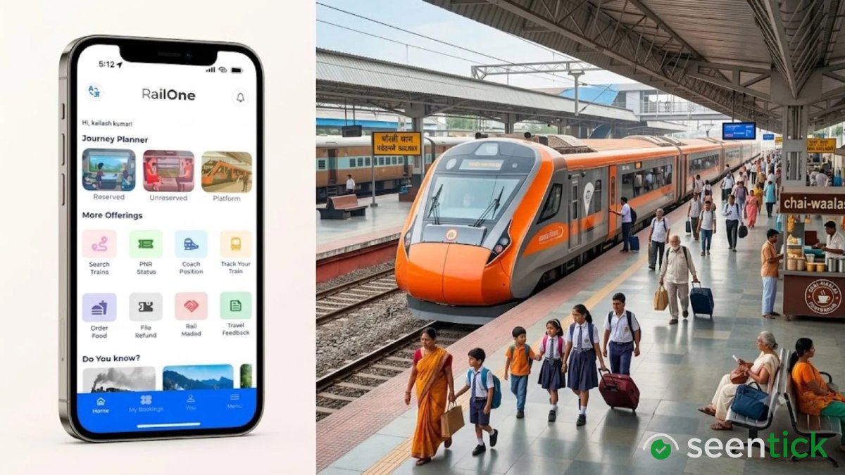 RailOne app now allows you to book season tickets for other passengers