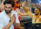 Ranveer Singh seeks Lord Ganesha's blessings at Lalbaugcha Raja ahead of his 2nd child's arrival, shakes hands with fans