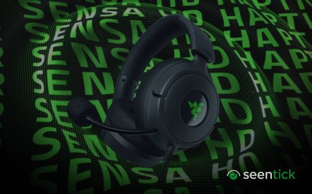 Razer's new Kraken V4 X Sensa HD headset can make you literally buzz with excitement alongside your favorite PC games