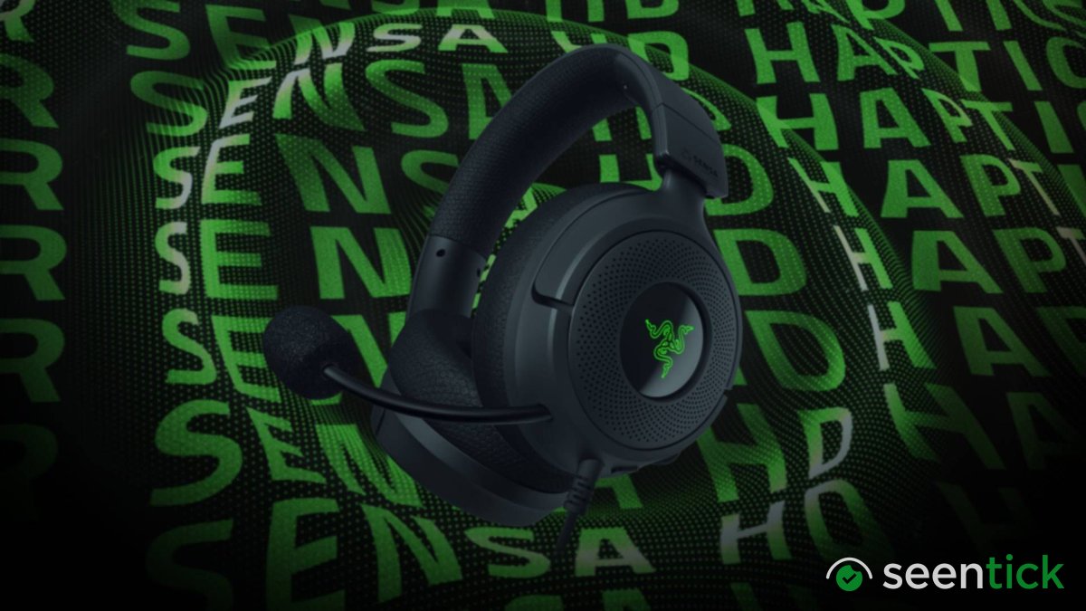 Razer's new Kraken V4 X Sensa HD headset can make you literally buzz with excitement alongside your favorite PC games