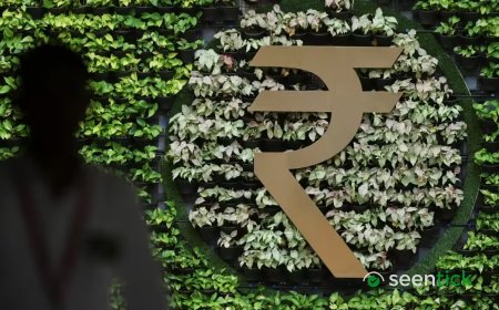 Rupee rises 5 paise to 95.82 against dollar on equity gains, easing oil