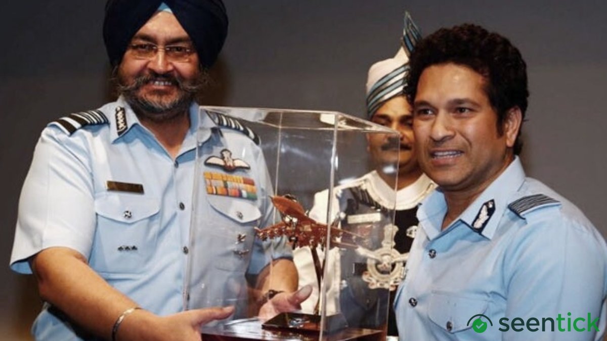 Sachin Tendulkar, honorary Indian Air Force Group Captain, praises Operation Safed Sagar: ‘Made me more grateful’