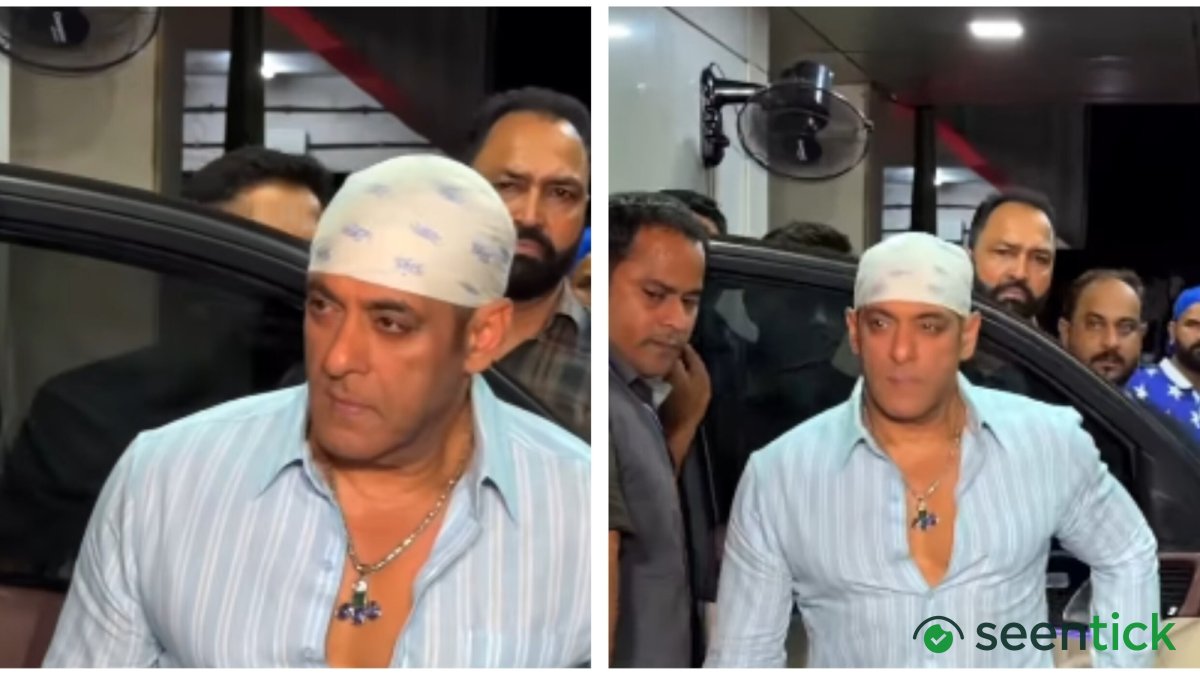 Salman Khan attends Ganesh Chaturthi celebrations at Sohail Khan’s residence, fans reminded of his look in Wanted