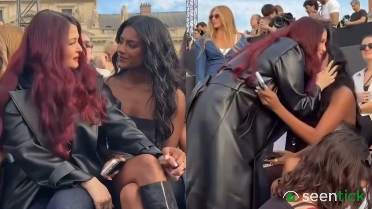 Simone Ashley on reuniting with Aishwarya Rai at Paris Fashion Week: 'It's the moments we have backstage'
