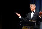 ‘Stories are always dangerous to people who peddle fear’: George Clooney targets autocrats and 'people with most money'