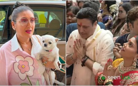 Sunita Ahuja says ‘humans are cheaters’ after Govinda visits Lalbaugcha Raja with rumoured girlfriend Komal Rani
