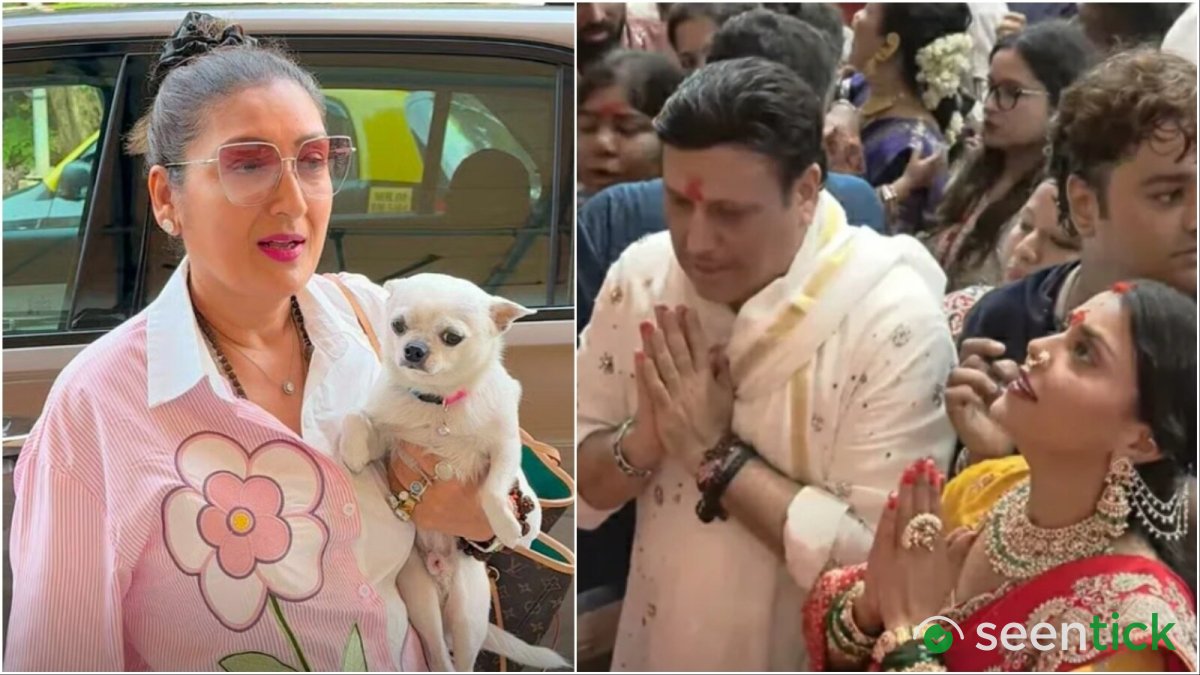 Sunita Ahuja says ‘humans are cheaters’ after Govinda visits Lalbaugcha Raja with rumoured girlfriend Komal Rani