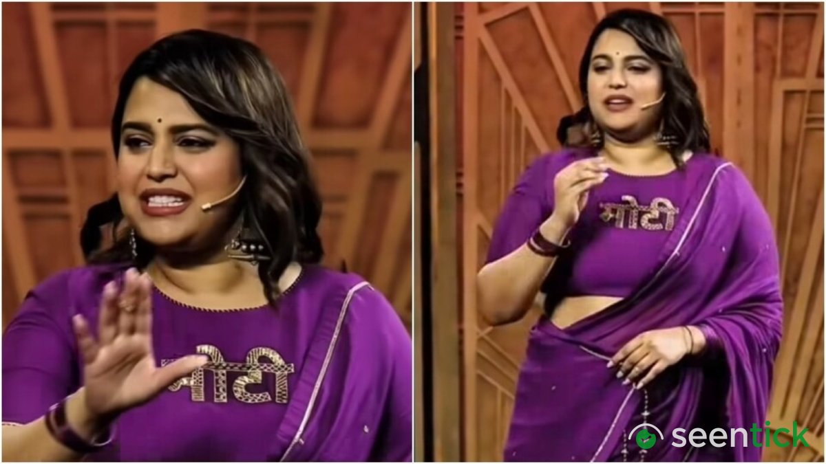 Swara Bhasker counters trolls shaming her for postpartum weight by wearing a 'moti' blouse: 'Haathi, bhains hogayi'