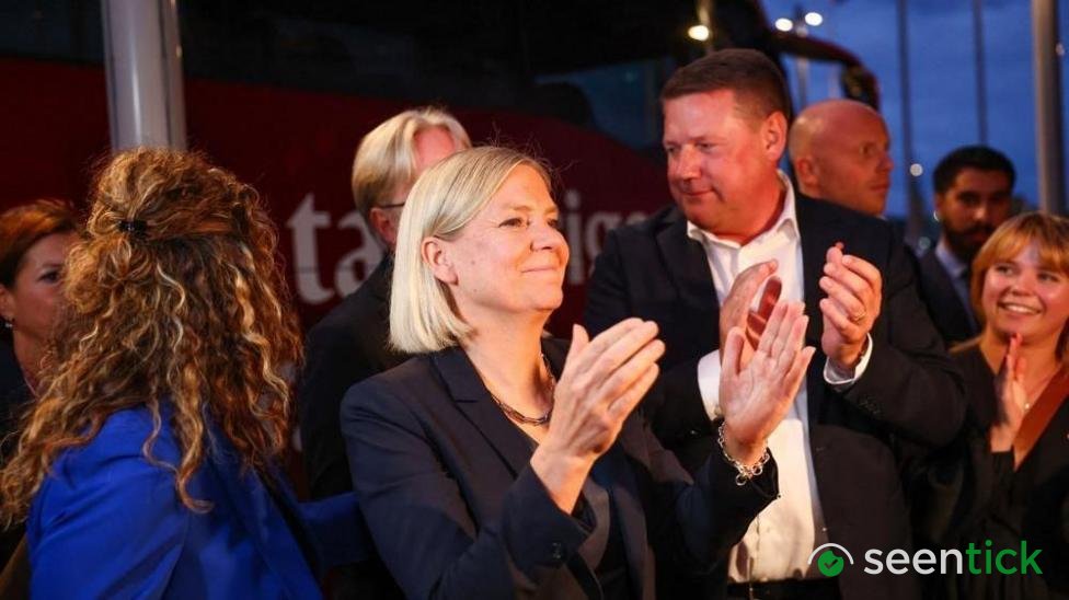 Swedish party blocs tied after Sunday vote, projections say