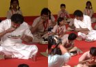 Tamil Nadu CM Vijay wins hearts as he serves pongal, sits on floor to have breakfast with school kids. Watch