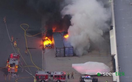 Three dead after LA news helicopter crashes while covering deadly bus collision