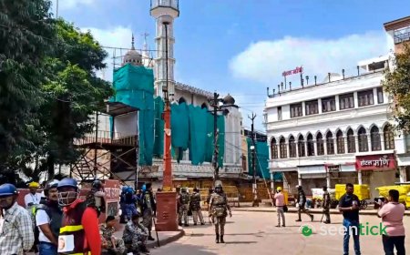 Ujjain: Part of Shahi Masjid being removed; police crackdown begins on social media creators