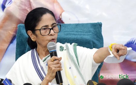 Vote theft, party theft… murder of democracy: Opposition hits out at BJP, backs Mamata Banerjee over Trinamool Congress symbol feeze