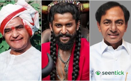 What are NTR and KCR doing in Nani's The Paradise? Chiranjeevi, Amar Singh Chamkila referenced