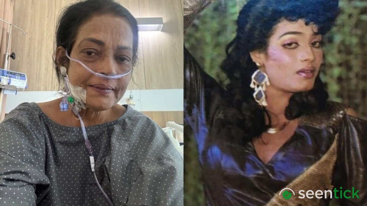 Worried fans ask for health updates as 61-year-old Disco Shanthi posts picture of her hospitalisation