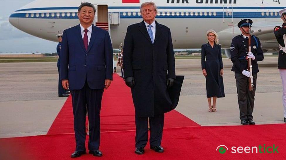 Xi got Trump's red carpet welcome - but not everything he wanted