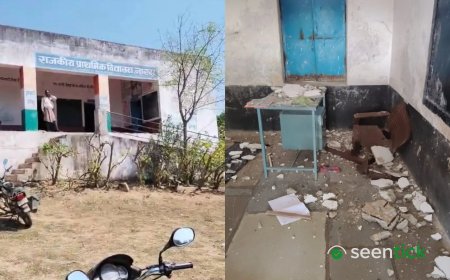 3 children suffer head injuries as ceiling collapses at government school in Udaipur