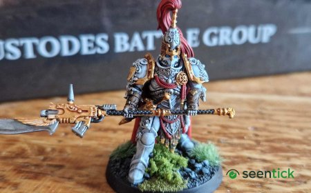 After over 8 years, Warhammer 40K finally got the Custodes right