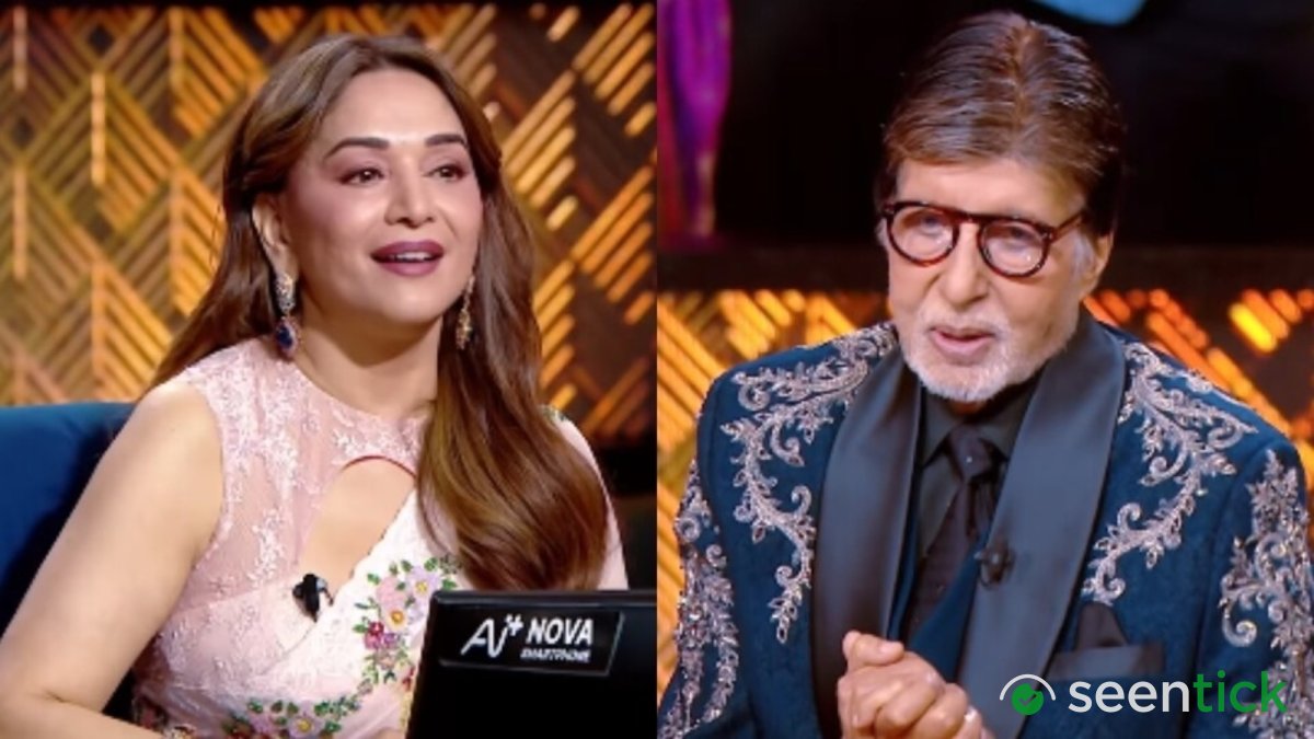 Amitabh Bachchan is in awe as Madhuri Dixit channels her inner Paro on Kaun Banega Crorepati: 'Kya baat hai'