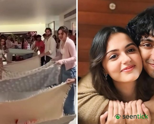 Aneet Padda joins Ahaan Panday and Ananya Panday for a fun game at Alanna Panday's baby shower, internet gushes: 'They are so domestic'. Watch