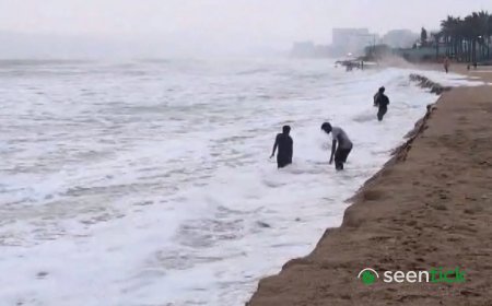 Cyclone Arnab to Make Landfall in North Andhra Pradesh on Wednesday