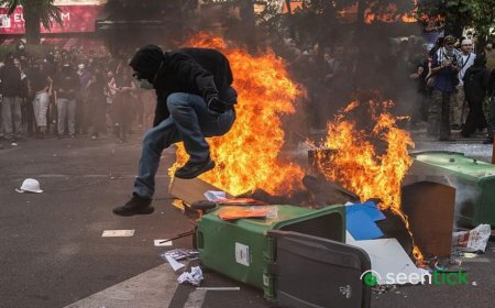 'Everyone hates the police' - what France's school protests reveal about a divided nation