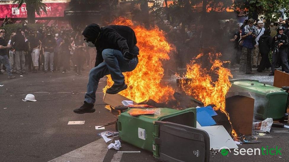 'Everyone hates the police' - what France's school protests reveal about a divided nation