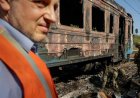 Fear and disruption for Ukraine's rail passengers as Russia escalates drone attacks
