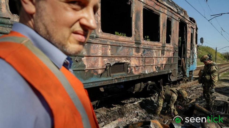 Fear and disruption for Ukraine's rail passengers as Russia escalates drone attacks