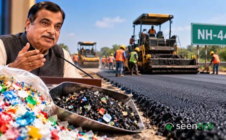 Gadkari backs IIT tech; waste plastic used in bitumen for national highway for first time
