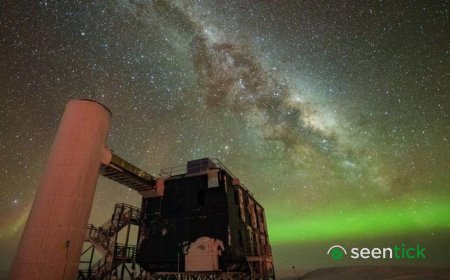 'Ghost particles' from space telescope wins physics Nobel