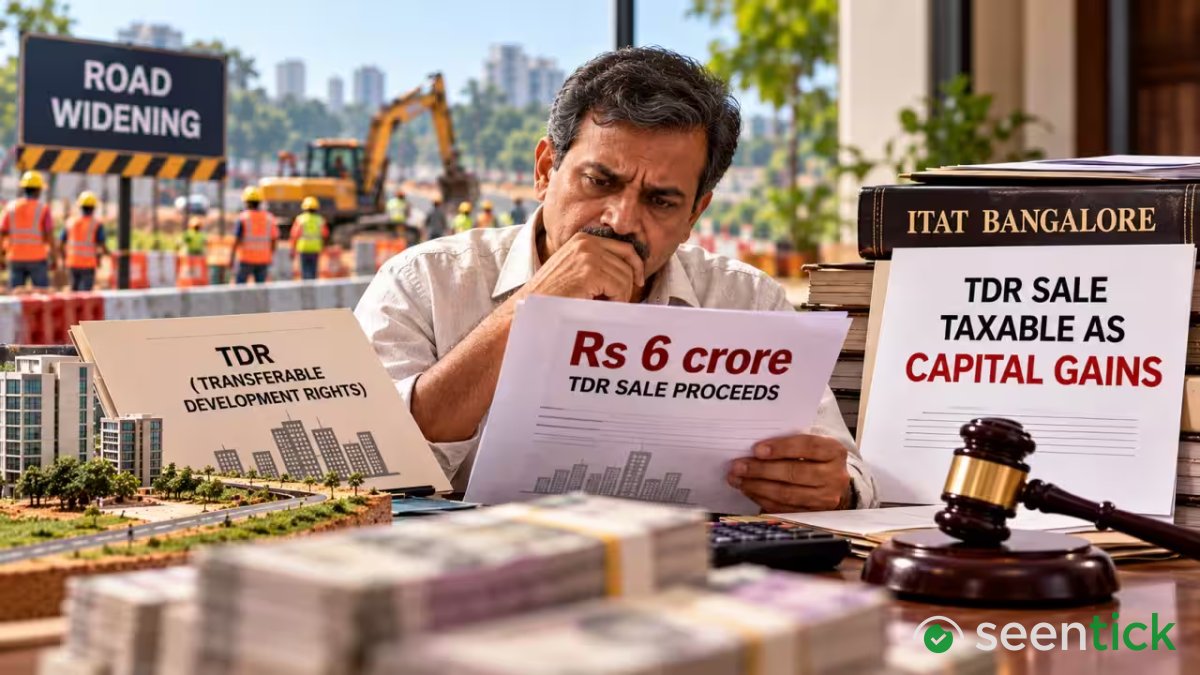 He gave land given for road widening, sold TDRs for Rs 6.02 crore; ITAT taxes capital gains