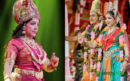 Hema Malini, 77, performs as Goddess Durga during Navratri celebration in Hyderabad; fans love her 'divine' performance. Watch