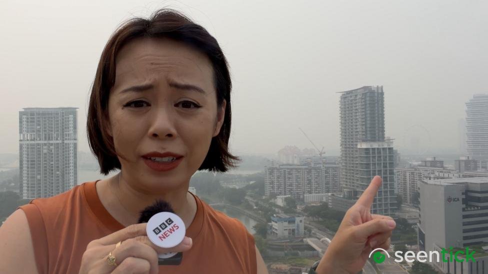 How toxic haze is causing Singapore's landmarks to disappear