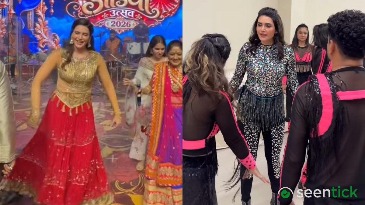 Karishma Tanna dances to Aaj Ki Raat, performs Garba at Hyderabad event just two months after giving birth to son: 'This mommy has dreams too'